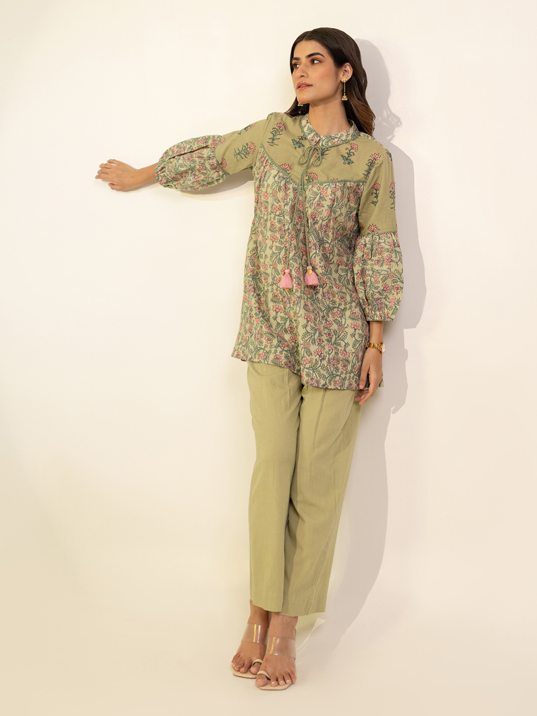Green Meadow Cotton Co-ord Set