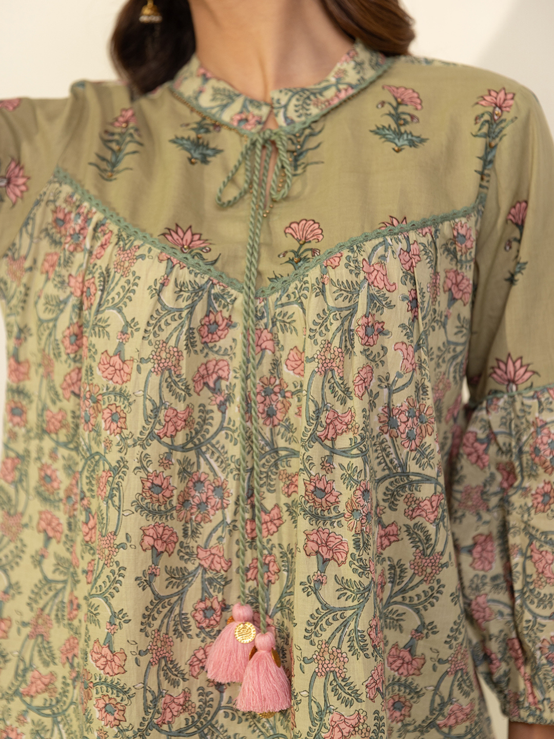 Green Meadow Cotton Co-ord Set