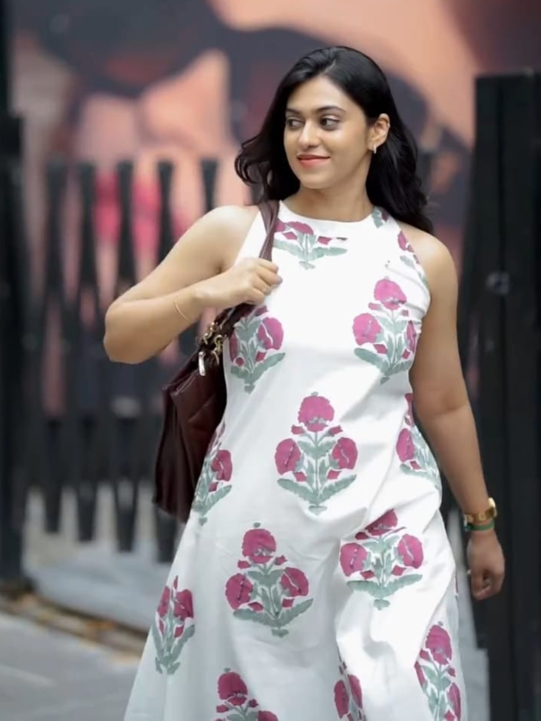 Pink Petal Handblock Set