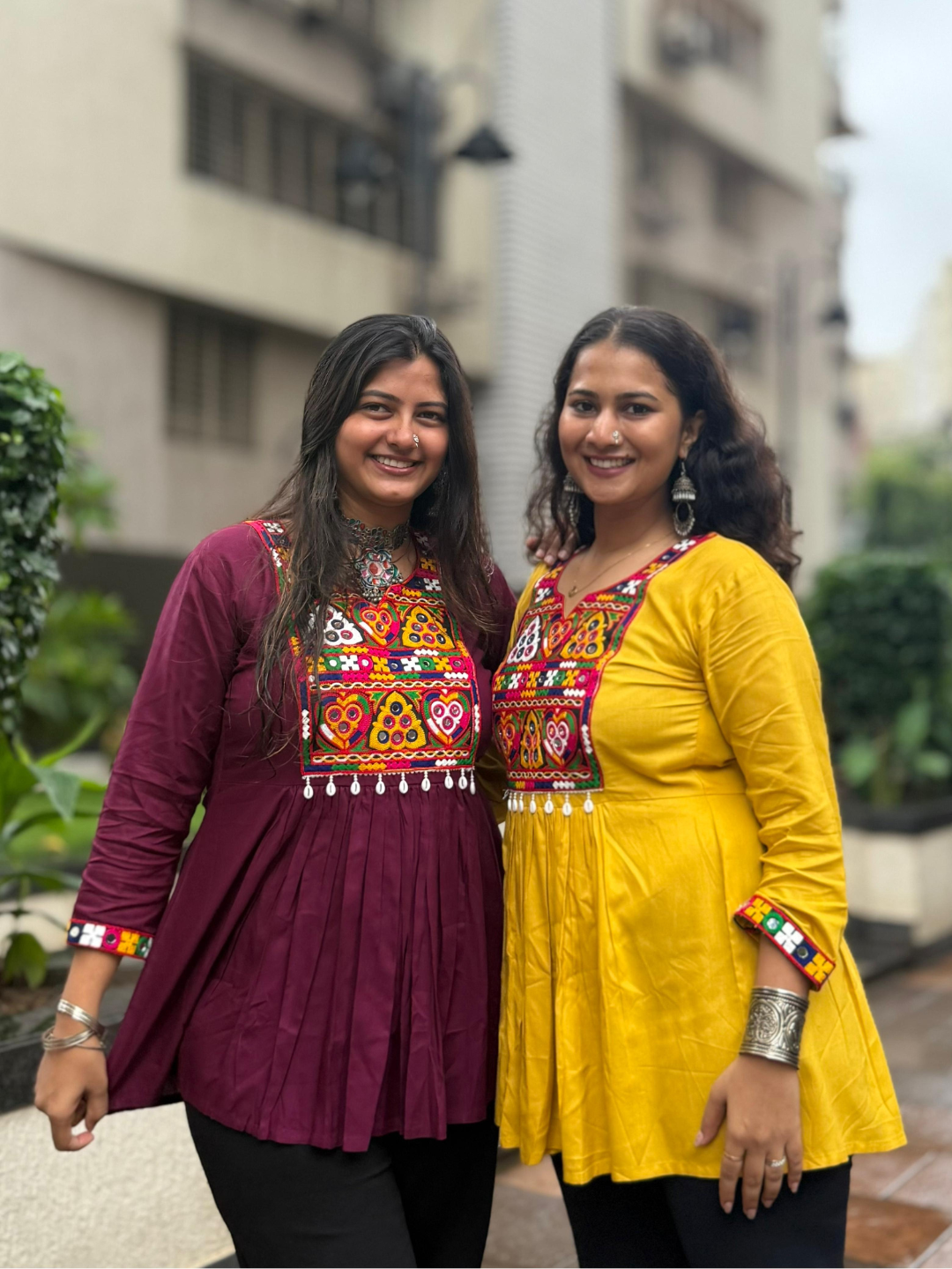 Fusion Navratri Top