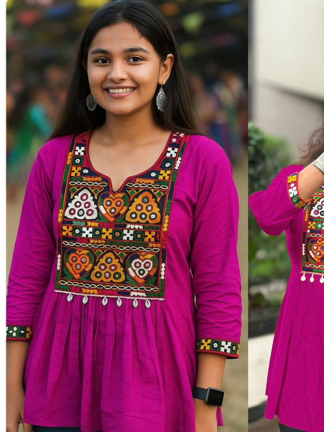 Fusion Navratri Top