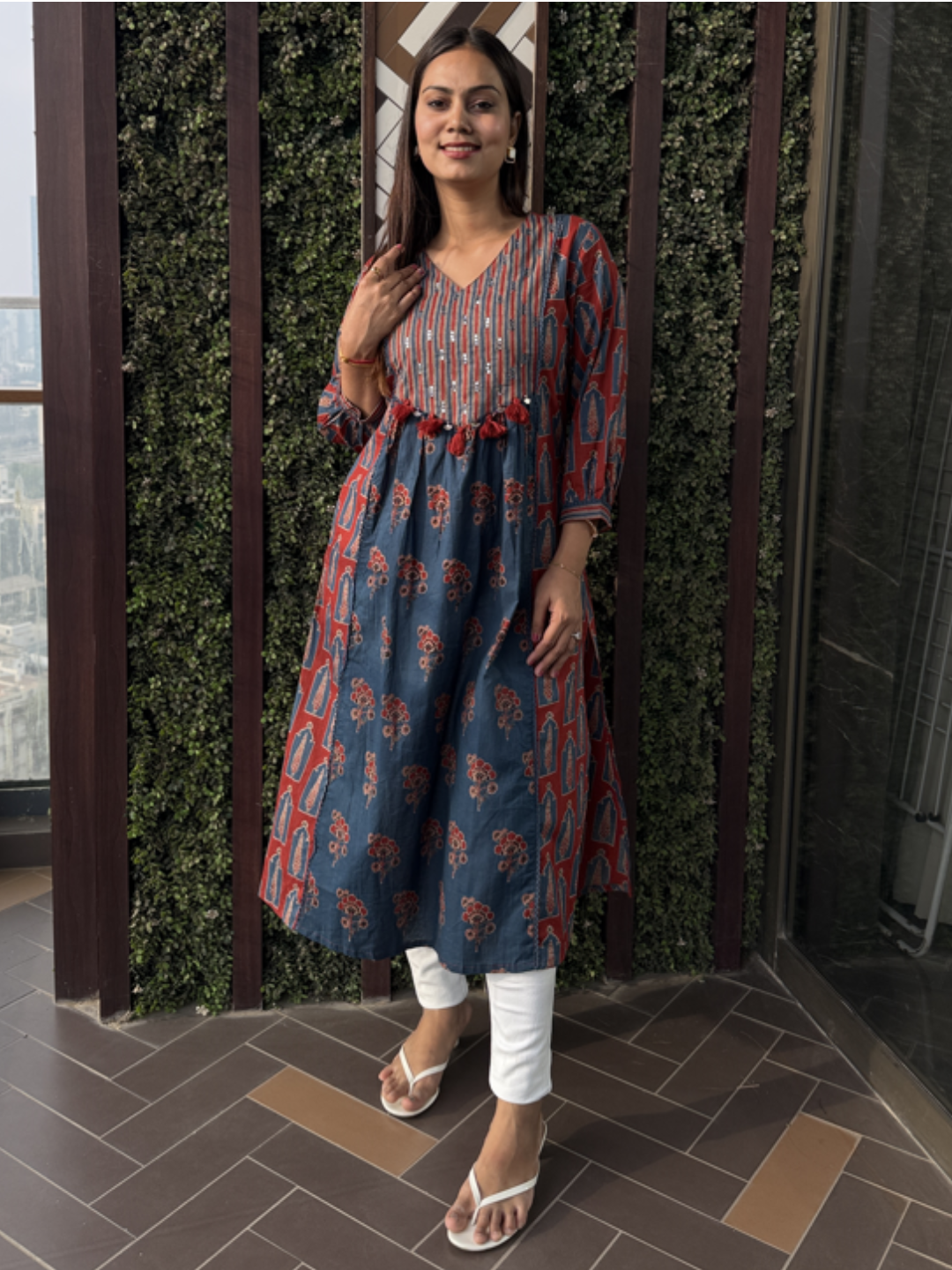 Boho Chic Rustic Kurti