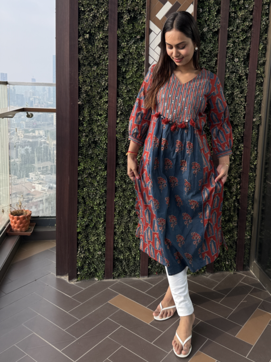 Boho Chic Rustic Kurti
