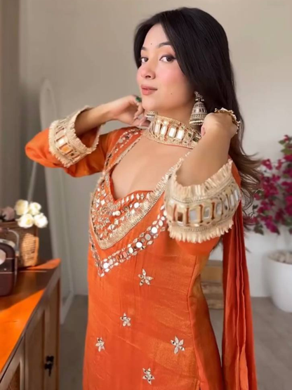 Understated Glam Fendy Silk Palazzo Set