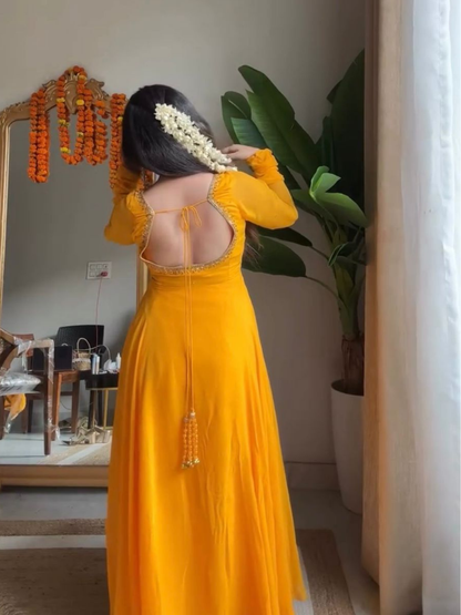 Sunlit Georgette Anarkali