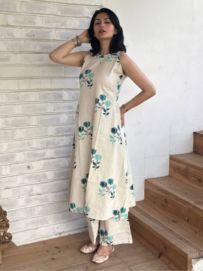 Artisan Charm Handblock Co-ord