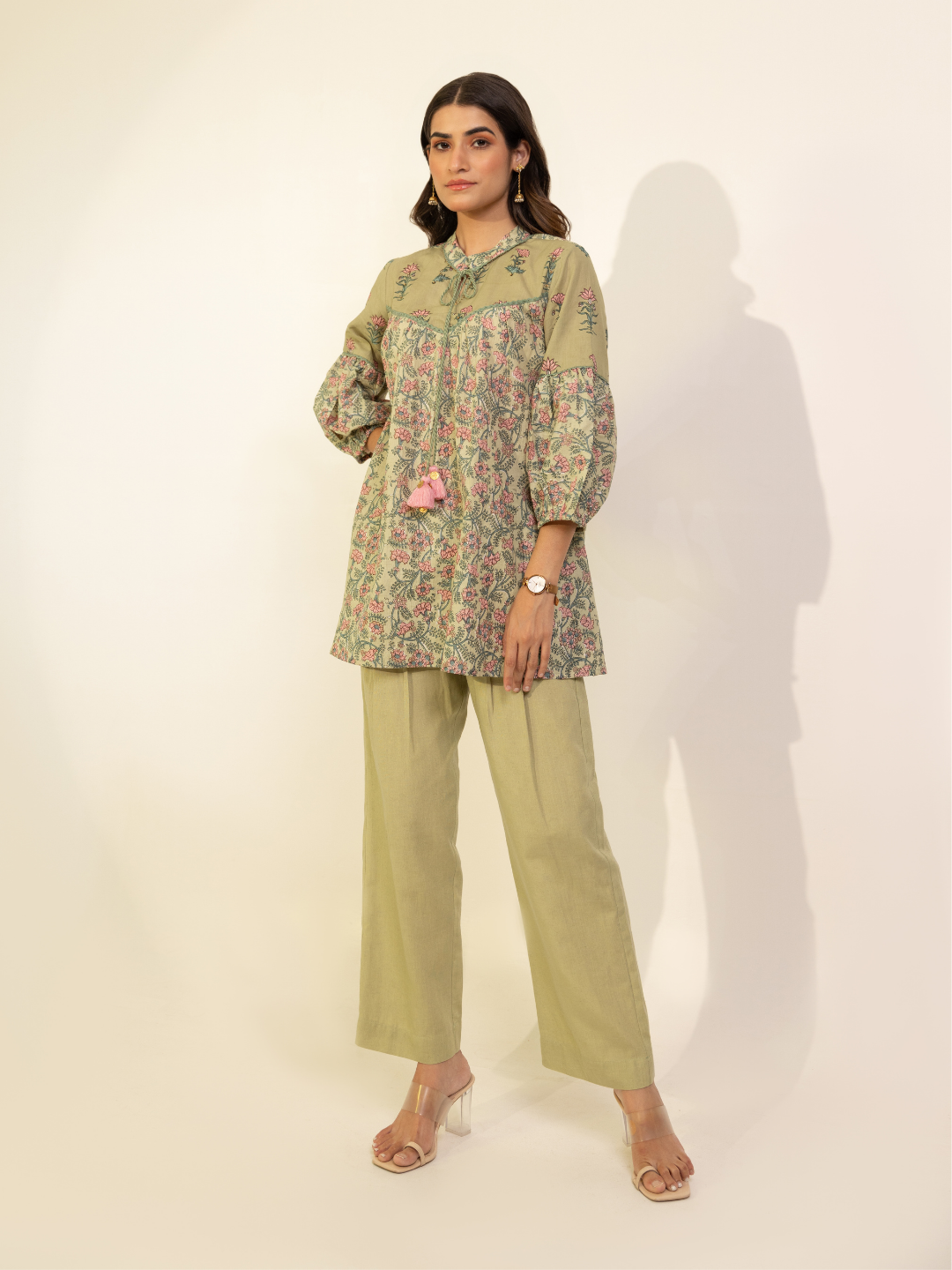 Green Meadow Cotton Co-ord Set