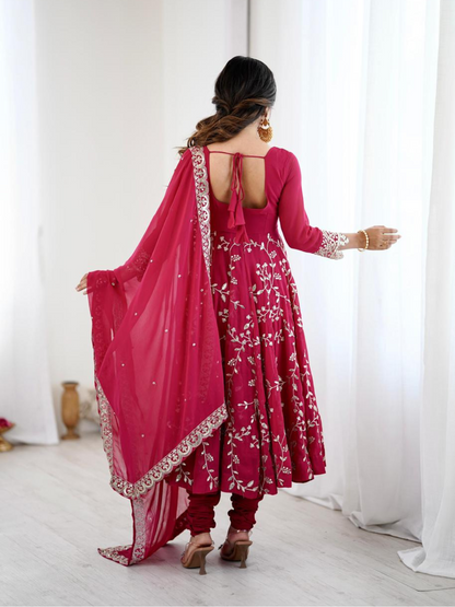 Regal Radiance Festive Anarkali Set