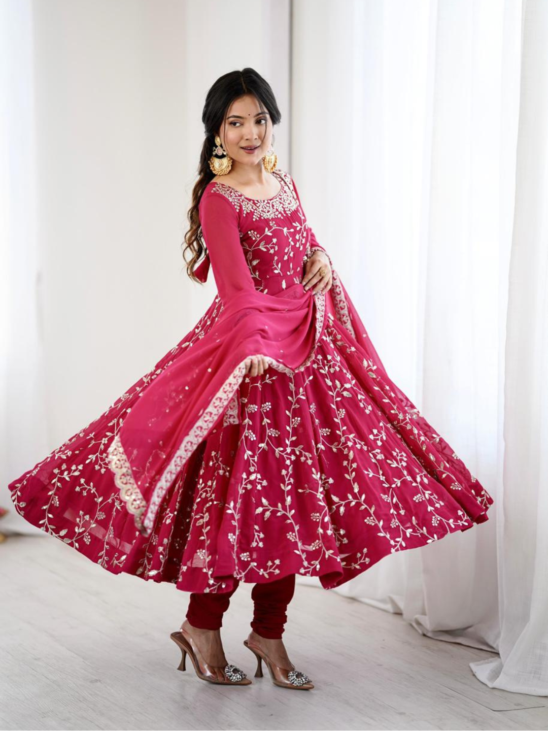 Regal Radiance Festive Anarkali Set