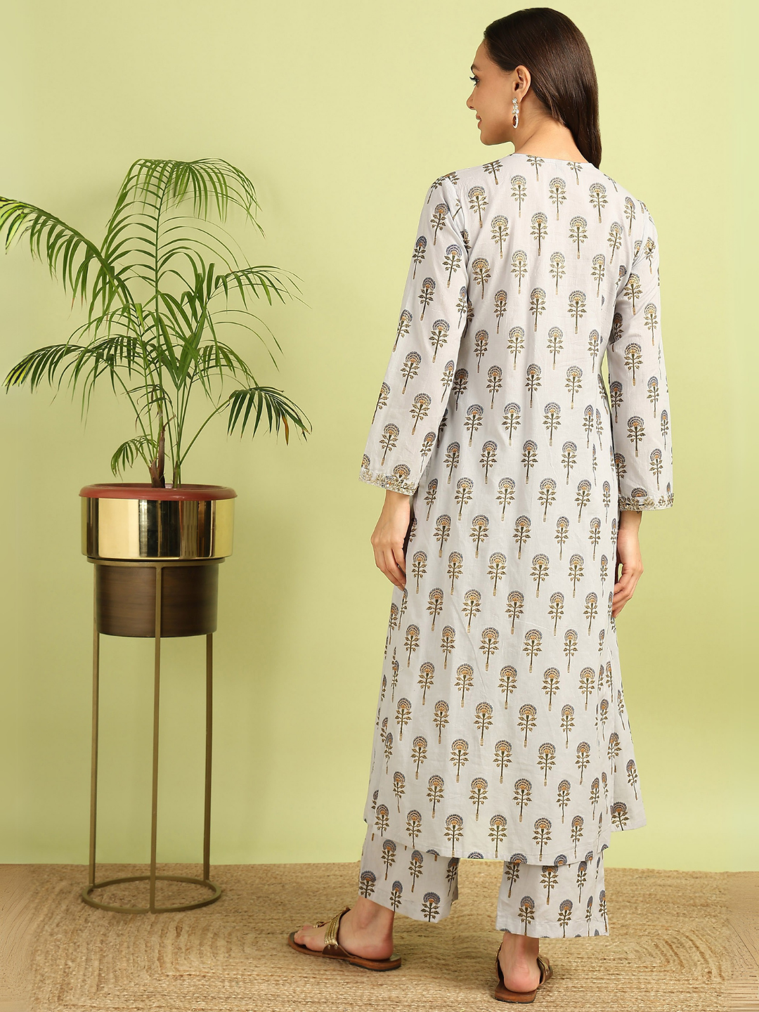 Breezy Hand-Block Cotton Co-Ord Set