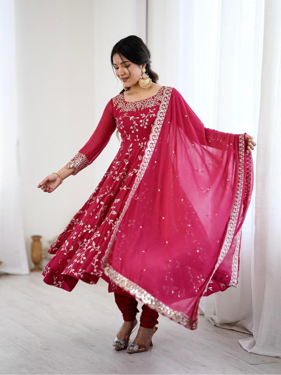 Regal Radiance Festive Anarkali Set