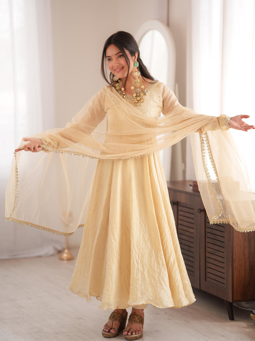 Radiant Festive Flair Anarkali Set