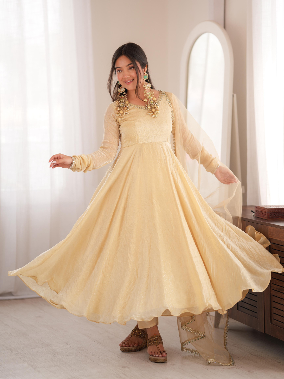 Radiant Festive Flair Anarkali Set