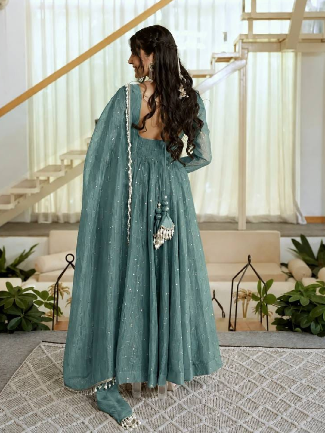 Celebration Edit Premium Anarkali Dupatta Set