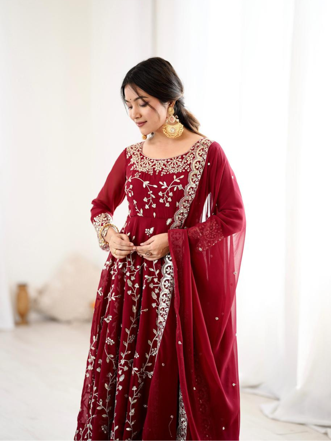 Regal Radiance Festive Anarkali Set