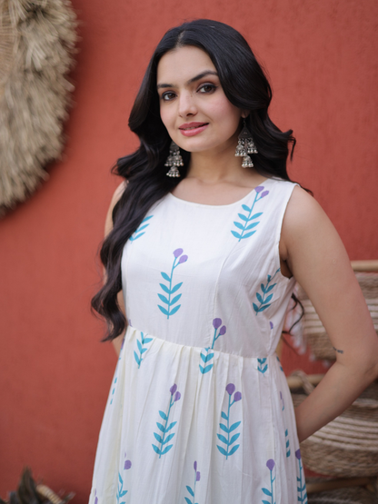 Twirl-Worthy Tiered Cotton Dress