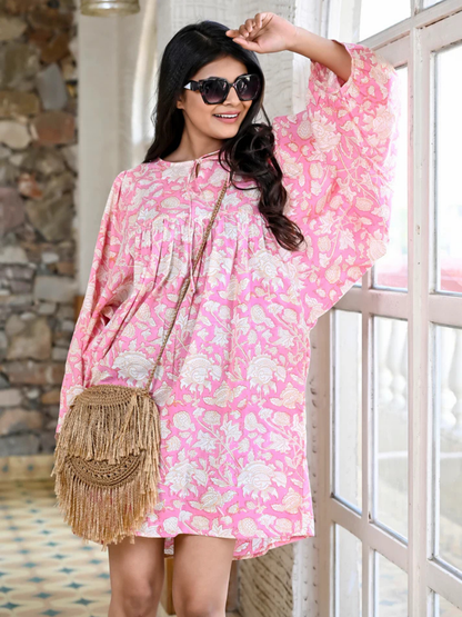Blush Bloom Cotton Dress