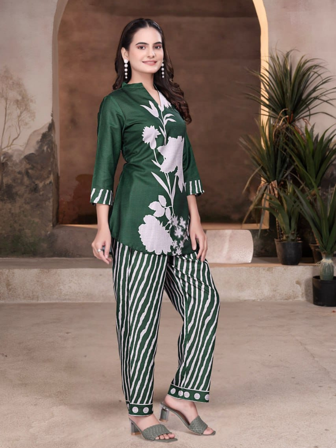 Botanical Bold Co-ord Set with Statement Floral Print