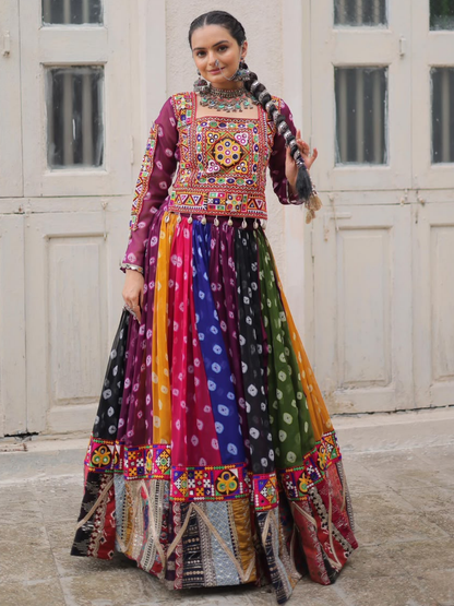 Vintage Gamthi Lehenga Choli