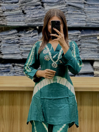 Summer Luxe Burbury Silk Co-ord Set