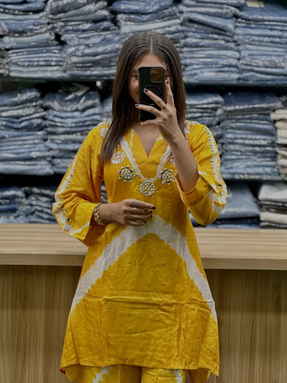 Summer Luxe Burbury Silk Co-ord Set