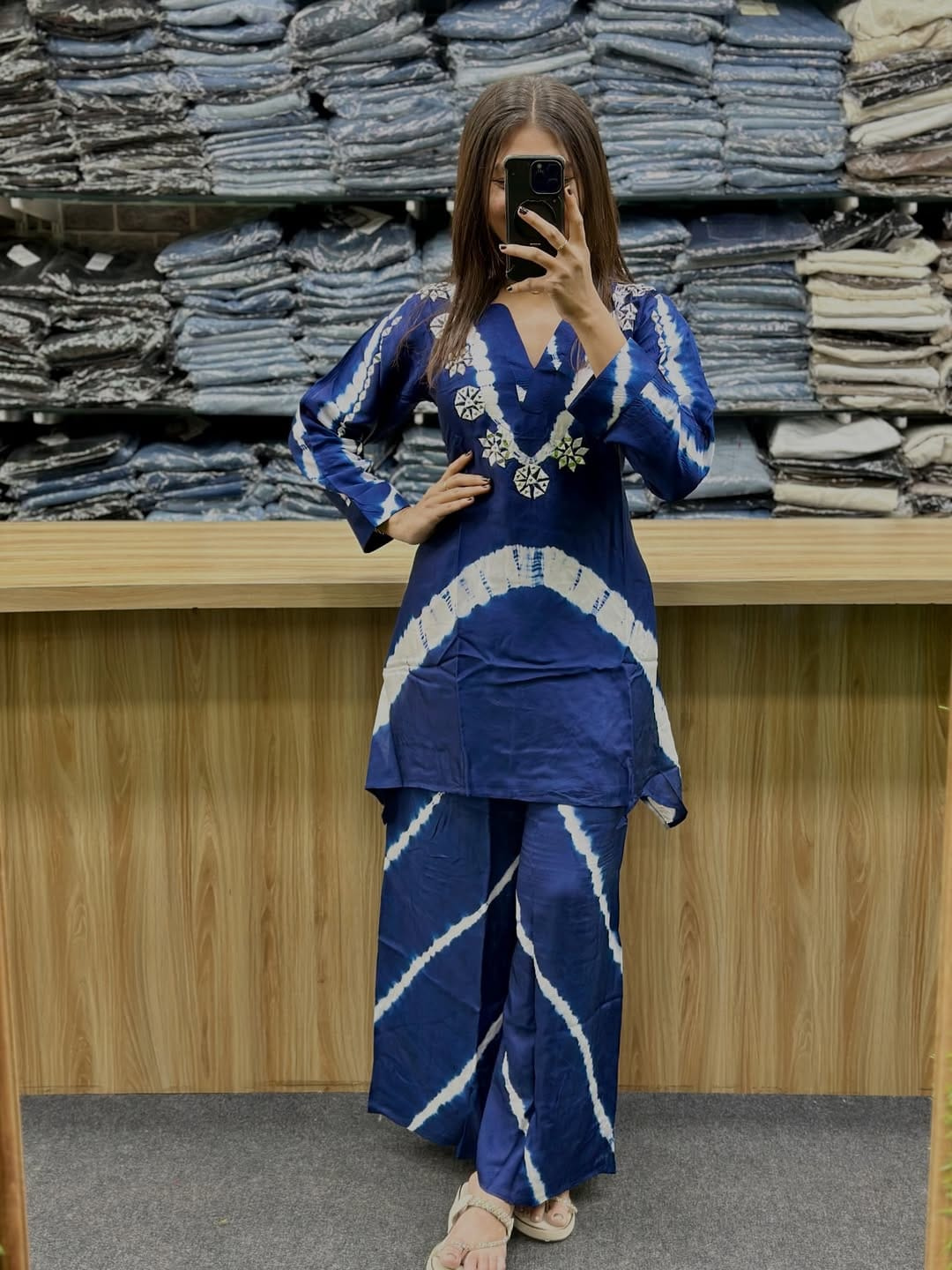 Summer Luxe Burbury Silk Co-ord Set