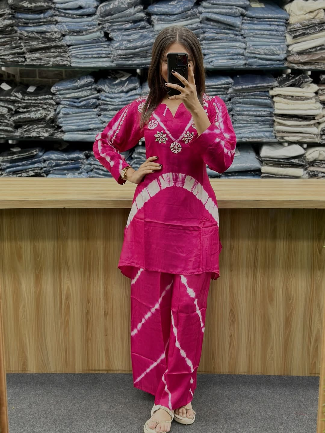 Summer Luxe Burbury Silk Co-ord Set