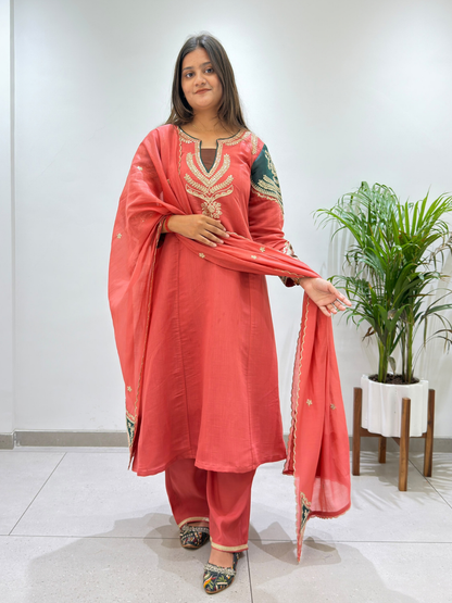 Festive Heirloom Chanderi Set