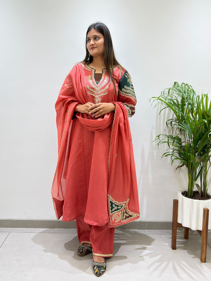 Festive Heirloom Chanderi Set
