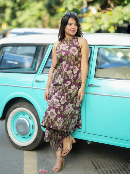 Floral Ease Cotton Co-ord Set