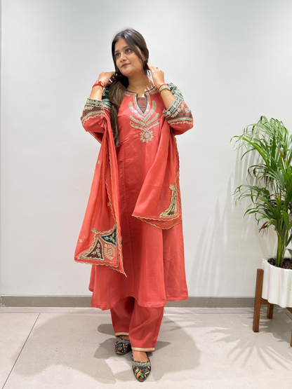 Festive Heirloom Chanderi Set