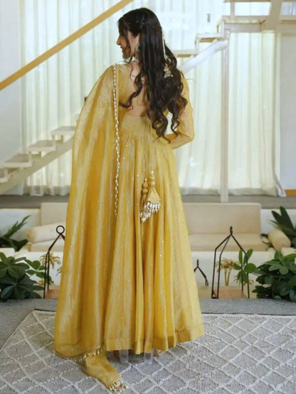 Celebration Edit Premium Anarkali Dupatta Set