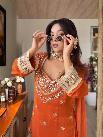 Understated Glam Fendy Silk Palazzo Set