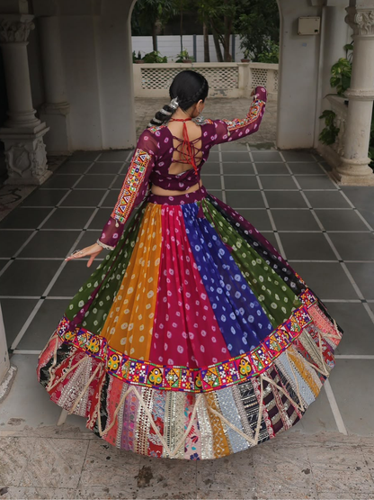 Vintage Gamthi Lehenga Choli