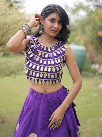 Gota Pattern Navratri Lehenga Choli