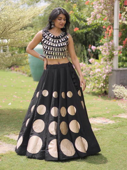 Gota Pattern Navratri Lehenga Choli