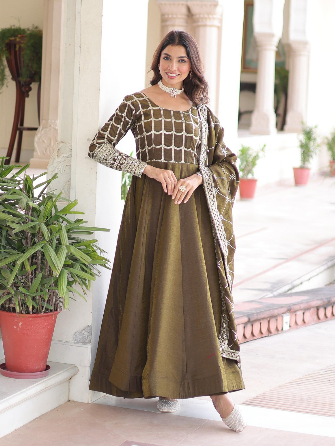 Designed to Dazzle Zari Gown