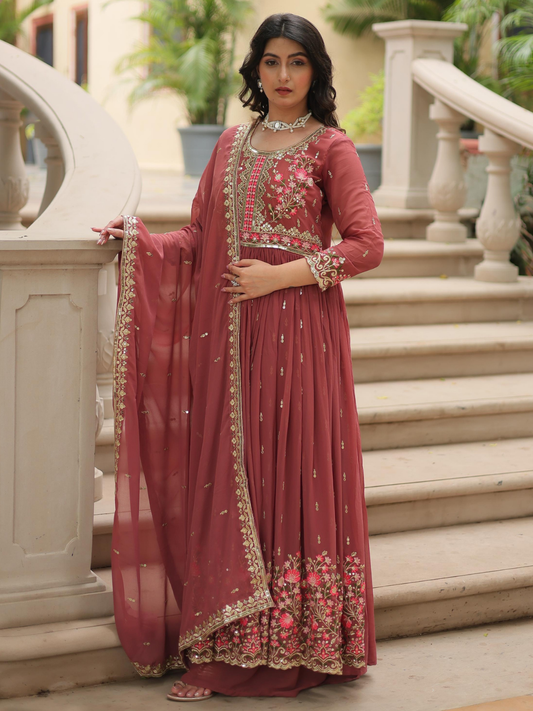 Blooming Elegance Palazzo Set