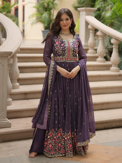 Blooming Elegance Palazzo Set