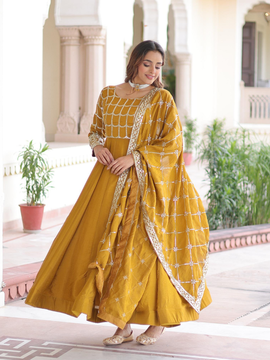 Designed to Dazzle Zari Gown