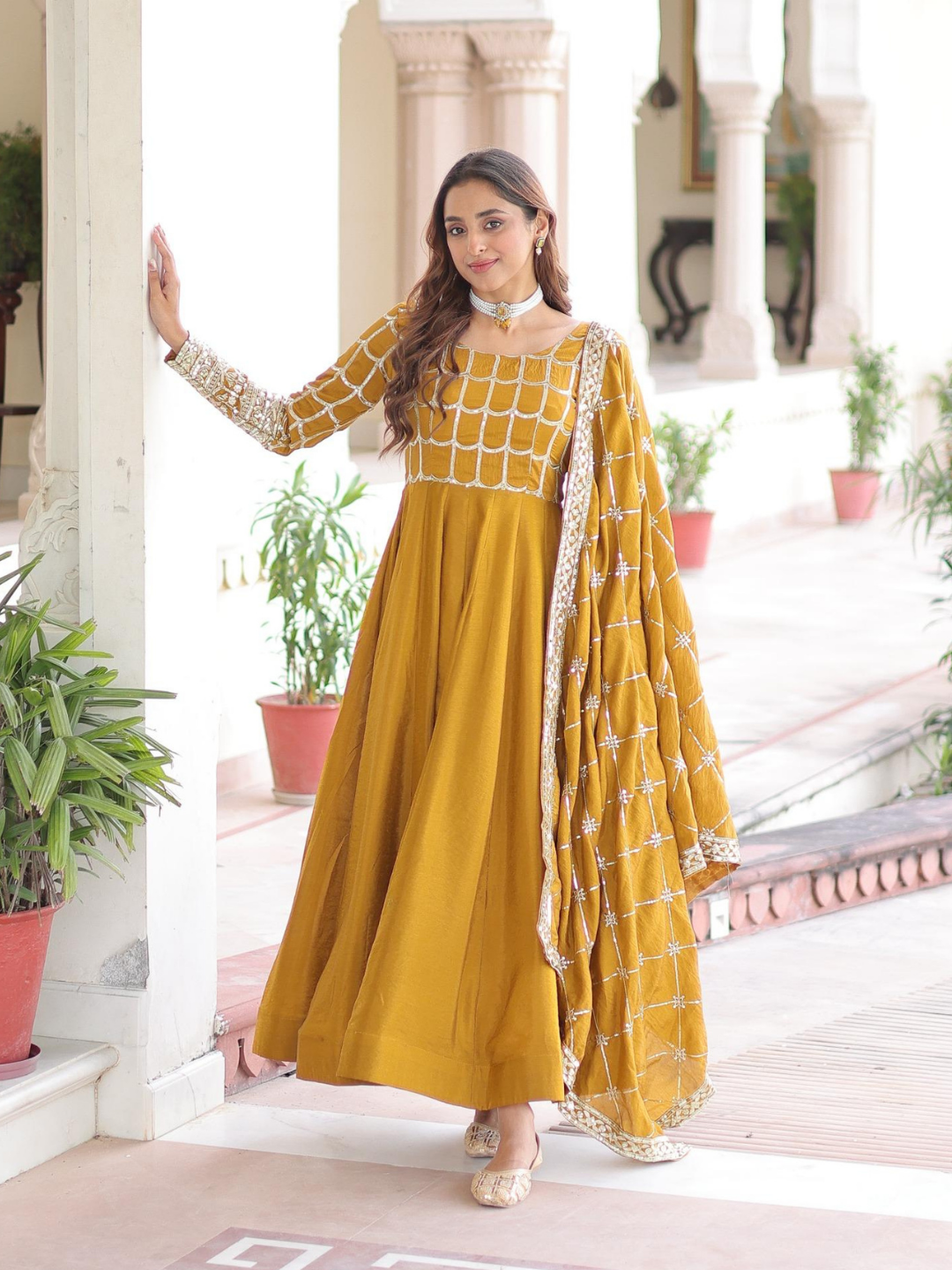Designed to Dazzle Zari Gown