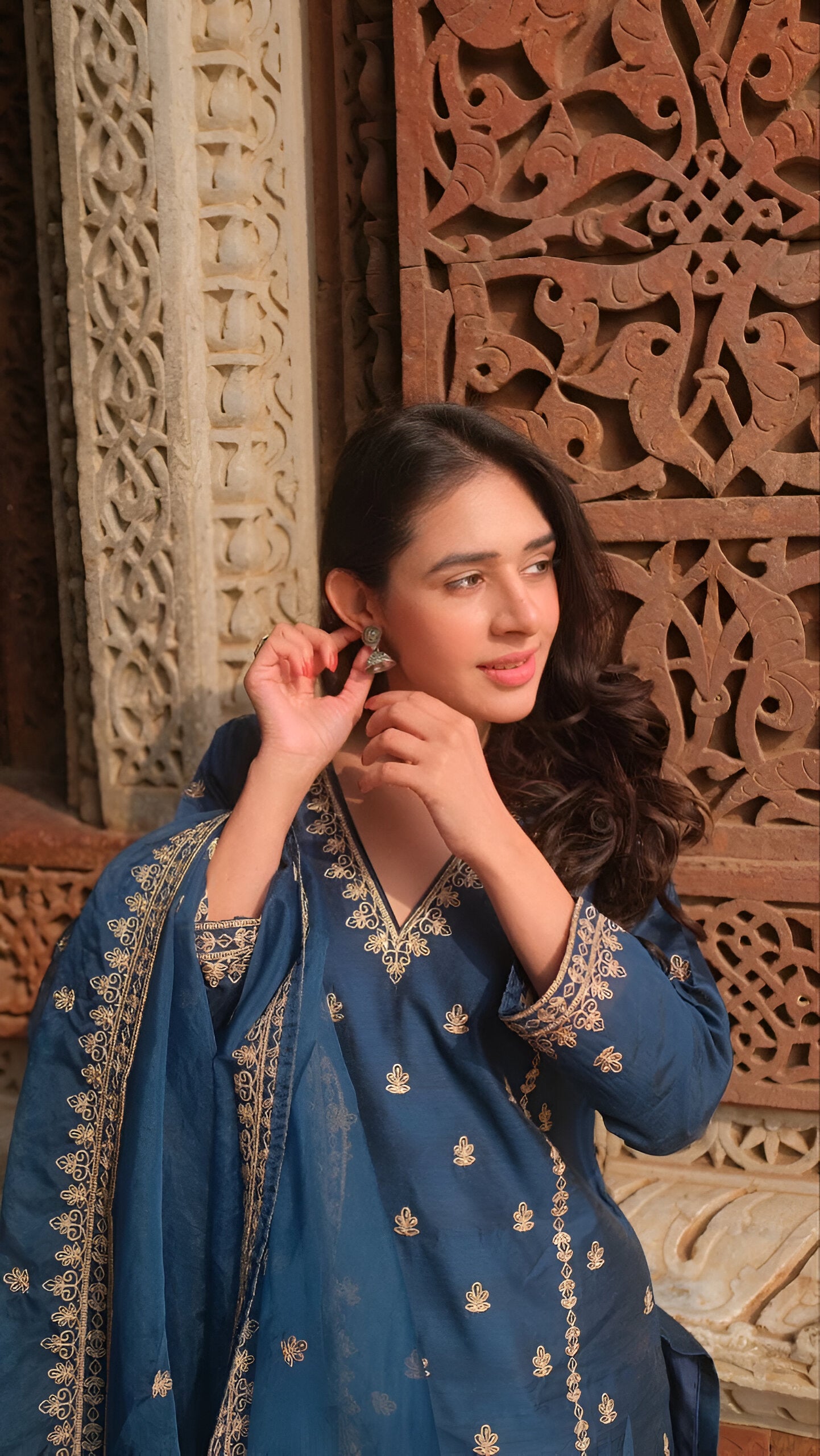 Silken Elegance Suit Set