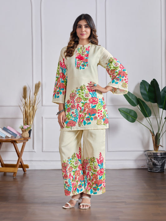 Floral Freshness Co-ord Set