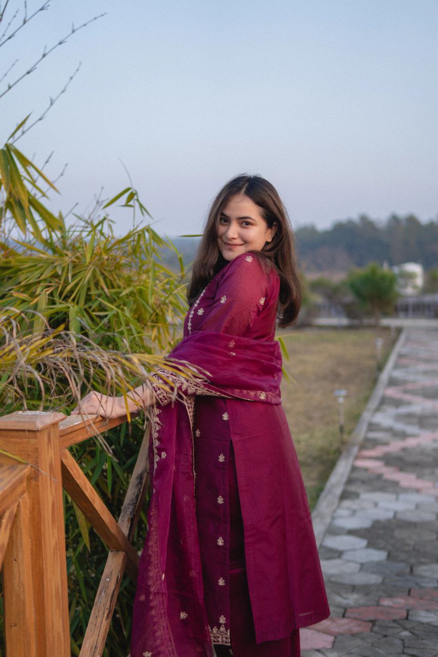 Silken Elegance Suit Set