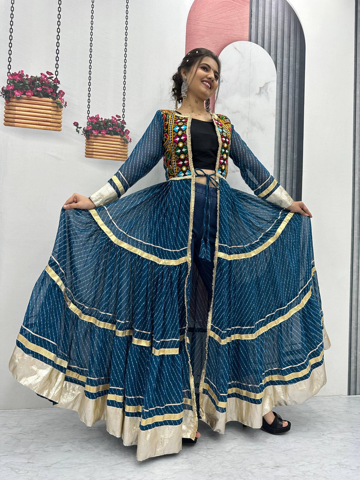 Navratri Mirror Work Jackets