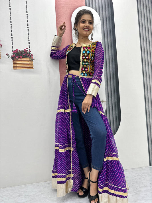 Navratri Mirror Work Jackets
