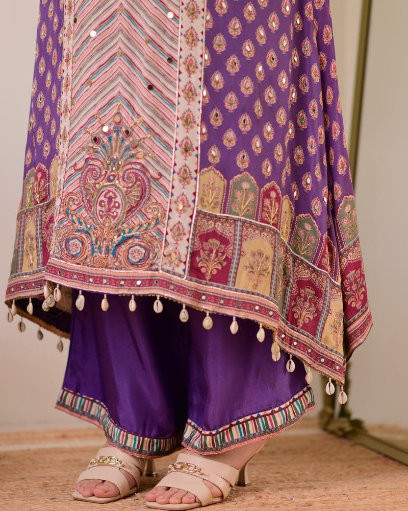 Charming Chinon Dupatta Set