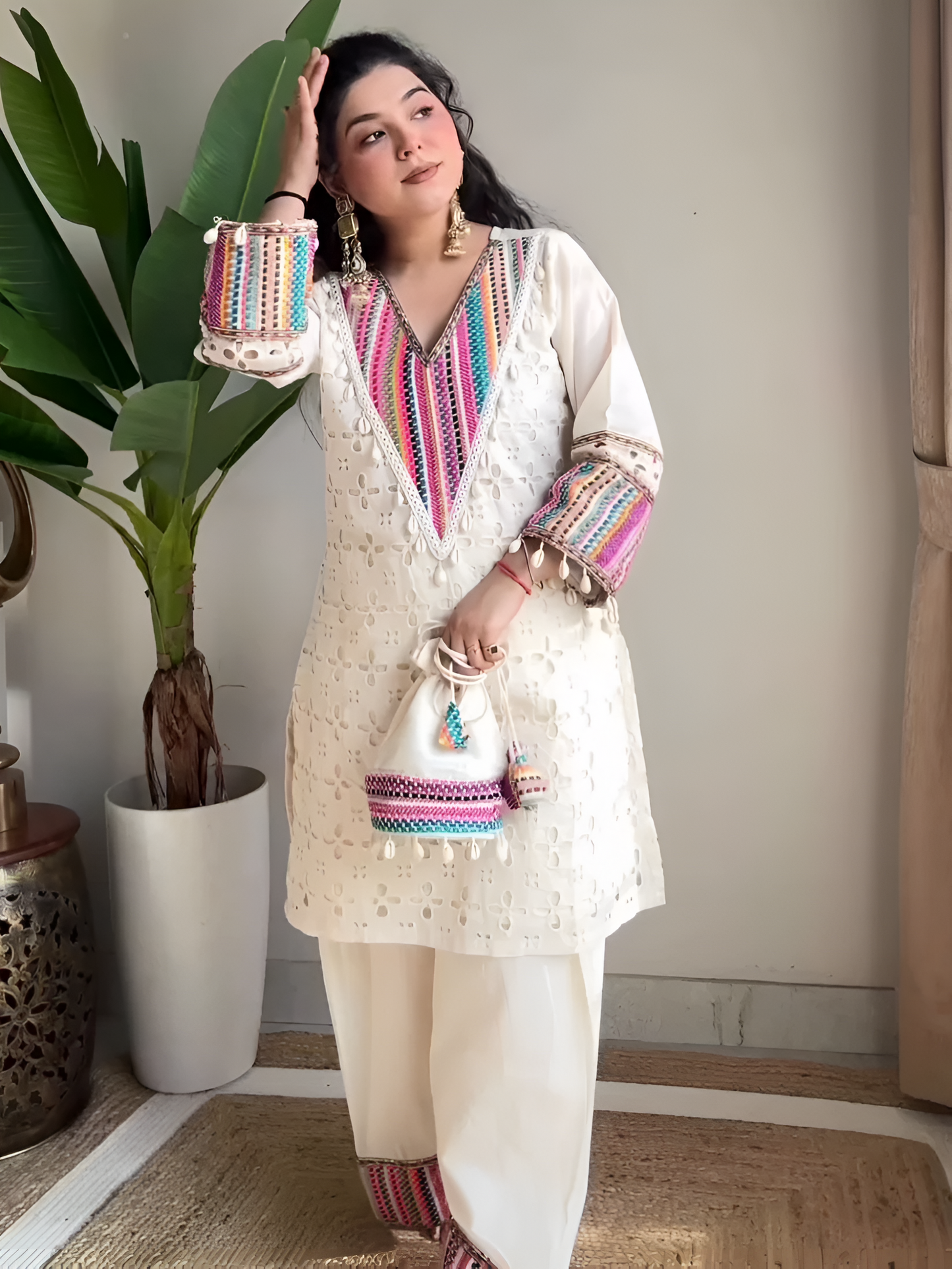 Rainbow Threads Co-ord Set